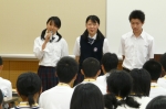 平成23年度 体験入学（平野中学校）【21】