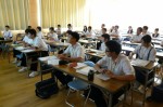 平成24年度 体験入学＜天拝中学校・大野東中学校＞【38】