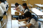 平成24年度 体験入学＜天拝中学校・大野東中学校＞【43】