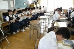 平成25年度 体験入学＜二日市中学校＞【23】