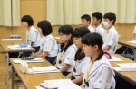 平成26年度体験入学＜春日野中学校＞【8】