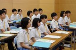 平成26年度体験入学＜南陵中学校＞【8】