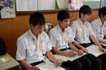 平成26年度体験入学＜南陵中学校＞【24】