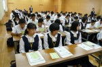 平成26年度体験入学＜大野中・太宰府中＞【7】