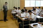 平成26年度体験入学＜三宅中学校＞【6】