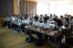 平成27年度体験入学＜二日市中学校＞【54】