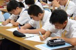 平成27年度体験入学＜学業院中学校＞【55】