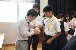 平成29年度体験入学＜二日市中学校＞【29】