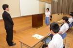 平成29年度体験入学＜南陵中学校＞【66】