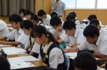 平成29年度体験入学＜曰佐中学校・板付中学校・学業院中学校＞【33】