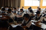 平成30年度体験入学＜二日市中学校・天拝中学校＞【79】