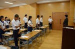 平成30年度体験入学＜那珂川中学校＞【76】