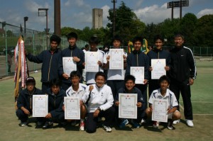 平成２４年度　福岡県高等学校テニス選手権大会　中部ブロック予選