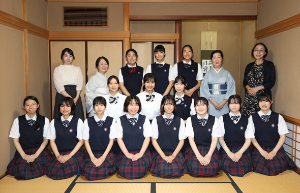茶道部｜部活動紹介｜筑陽学園高等学校