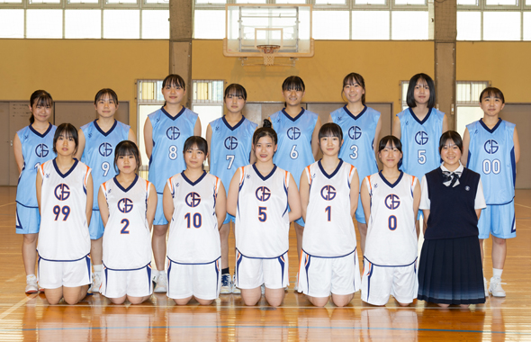 女子バスケットボール部｜部活動紹介｜筑陽学園高等学校