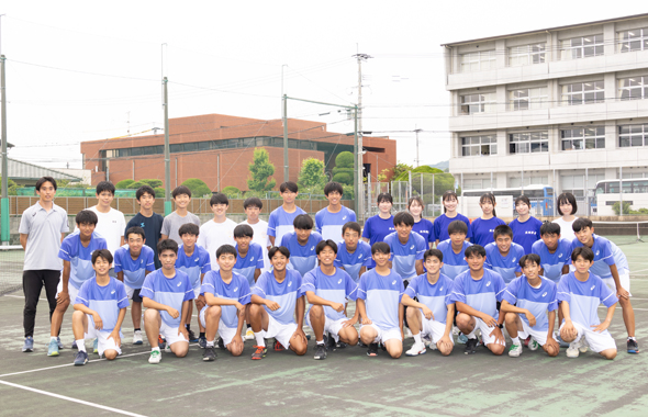 男子テニス部｜部活動紹介｜筑陽学園高等学校