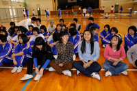 威徳大学日本語学部の学生のみなさんとスポーツで交流！