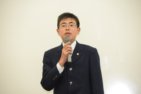 スピーチコンテスト＜中学2年＞【2】