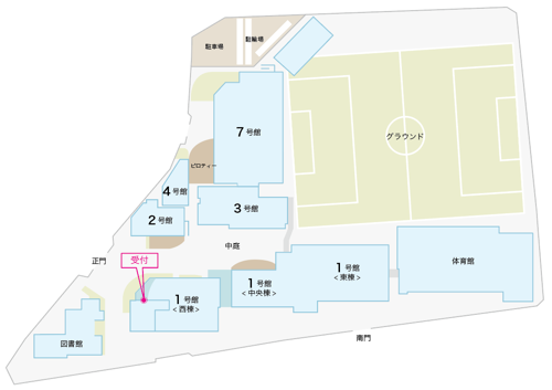 筑陽学園内案内図