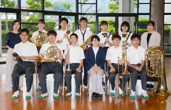 吹奏楽部｜部活動紹介｜筑陽学園中学校