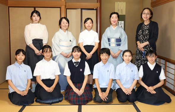 茶道部｜部活動紹介｜筑陽学園中学校